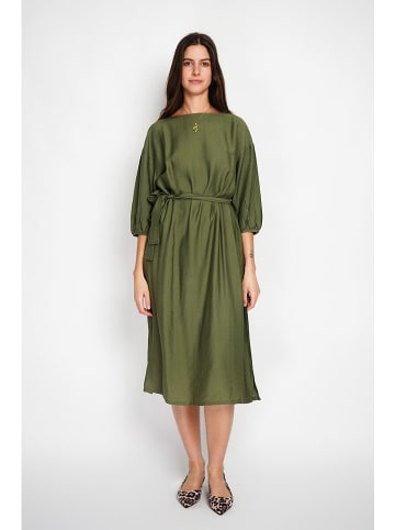 William de Faye Sukienka w kolorze zielonym