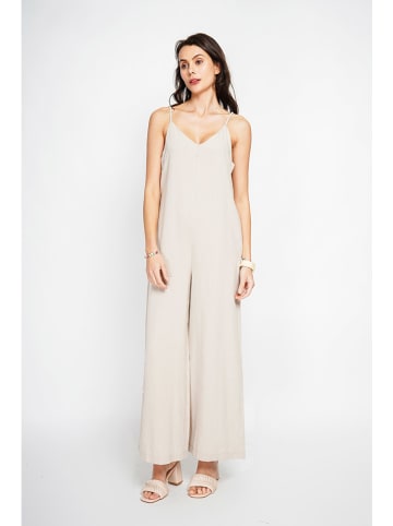 William de Faye Jumpsuit in Creme