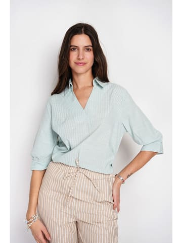 William de Faye Blouse mintgroen
