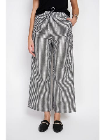 William de Faye Broek antraciet/wit