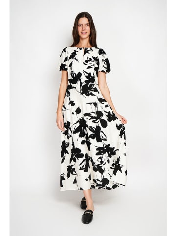 William de Faye Kleid in Weiß/ Schwarz