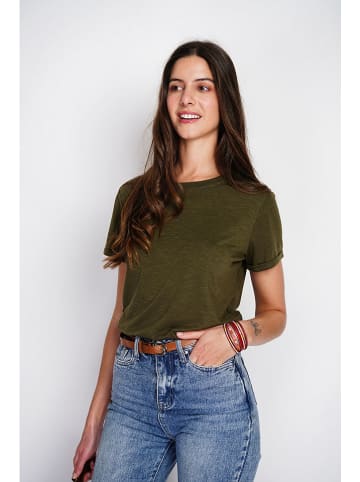 William de Faye Koszulka w kolorze khaki