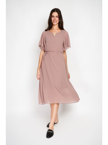 William de Faye Sukienka w kolorze szaroróżowym