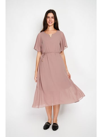 William de Faye Kleid in Altrosa