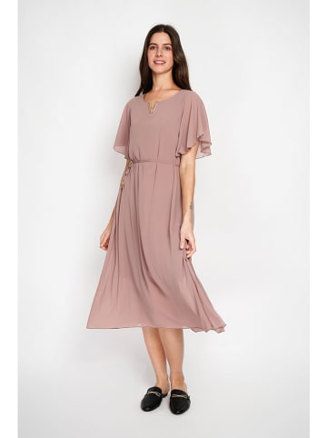 William de Faye Kleid in Altrosa