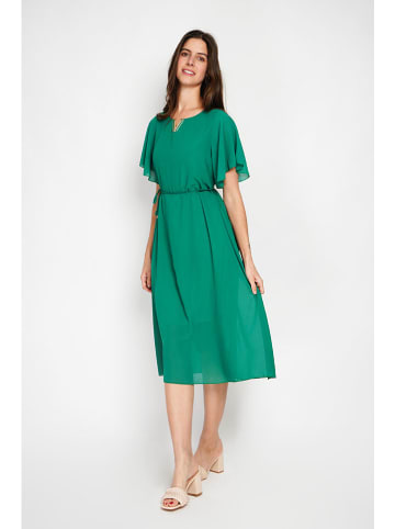 William de Faye Sukienka w kolorze zielonym