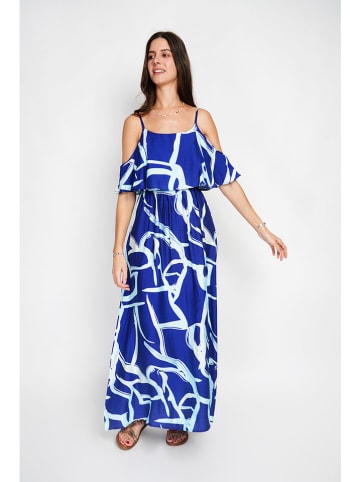 William de Faye Kleid in Blau