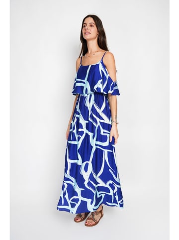 William de Faye Kleid in Blau