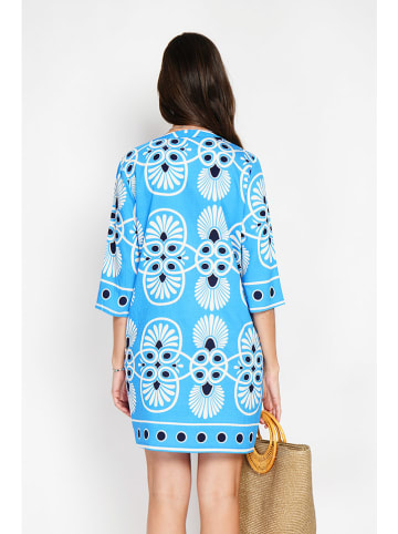 William de Faye Sukienka w kolorze błękitnym