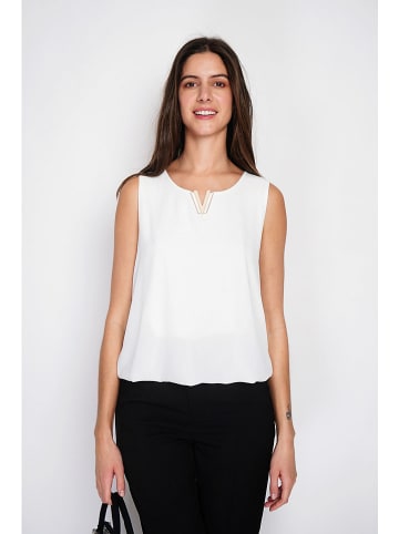 William de Faye Top in Weiß