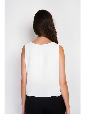 William de Faye Top in Weiß