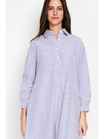 William de Faye Jurk blauw/wit