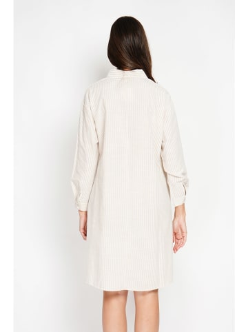 William de Faye Kleid in Creme