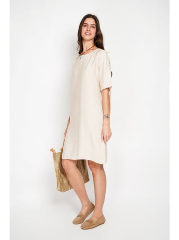 William de Faye Kleid in Creme