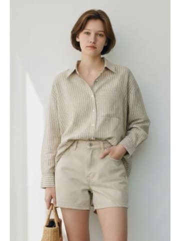 William de Faye Blouse beige/wit