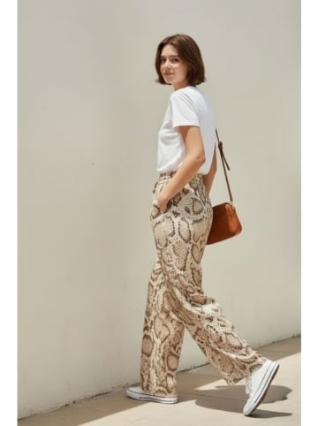 William de Faye Broek beige/bruin