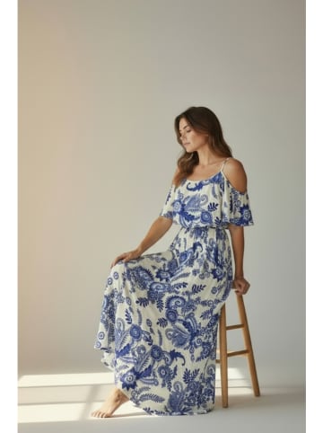 William de Faye Jurk blauw/wit