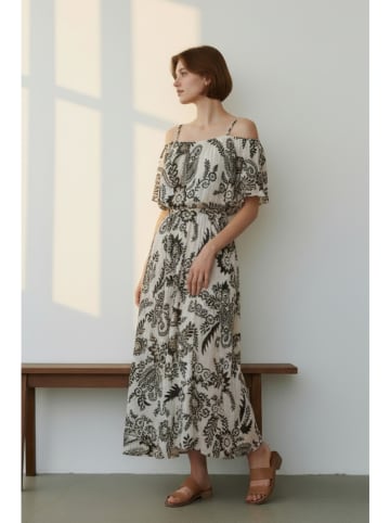 William de Faye Kleid in Schwarz/ Weiß