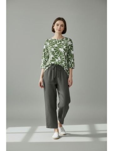 William de Faye Blouse groen/wit
