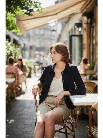 William de Faye Cardigan in Schwarz