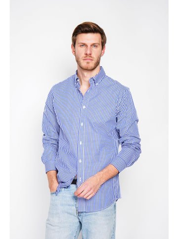 William de Faye Koszula w kolorze granatowo-białym