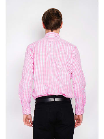 William de Faye Hemd in Rosa/ Weiß