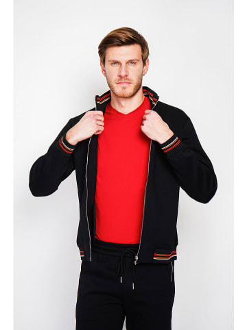 William de Faye Sweatjacke in Schwarz