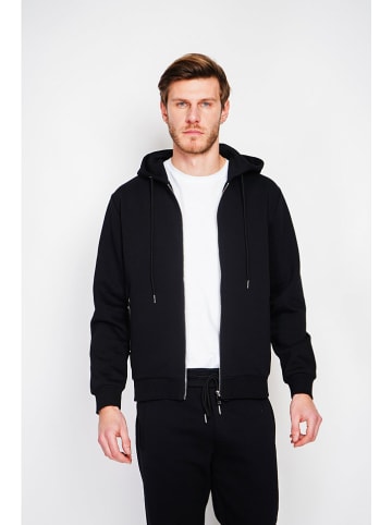 William de Faye Sweatjacke in Schwarz