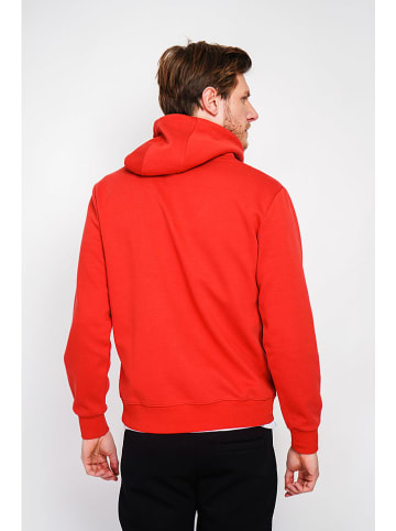 William de Faye Hoodie in Rot