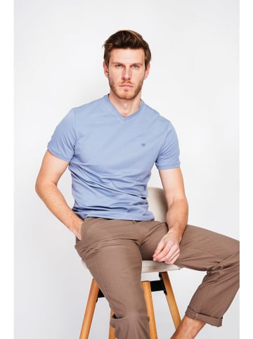 William de Faye Shirt lichtblauw