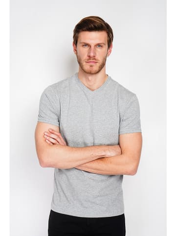 William de Faye Shirt lichtgrijs