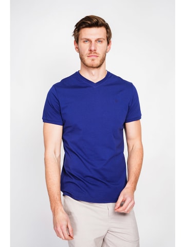William de Faye T-shirt donkerblauw