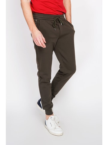 William de Faye Spodnie dresowe w kolorze khaki