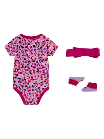 Converse 3-częściowy zestaw w kolorze jasnoróżowym