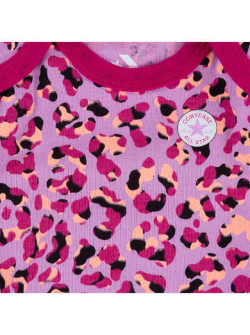 Converse 3-delige pasgeborenenset lichtroze