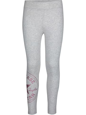 Converse Legginsy w kolorze szarym