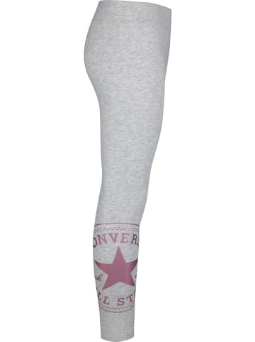 Converse Legginsy w kolorze szarym