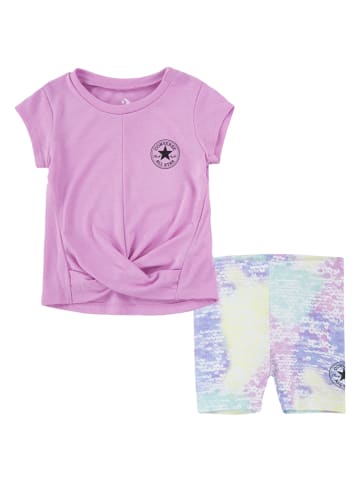 Converse 2-delige outfit lichtroze