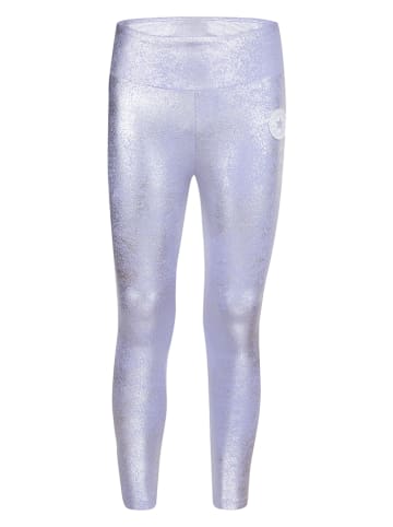 Converse Legginsy w kolorze srebrnym