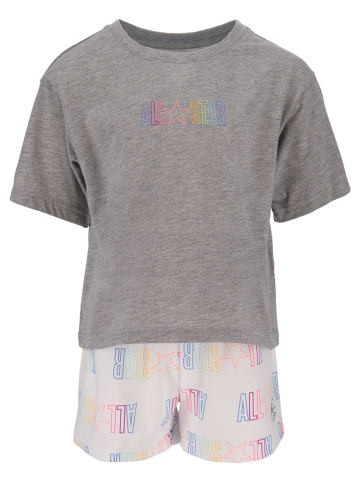 Converse 2-delige outfit grijs/beige