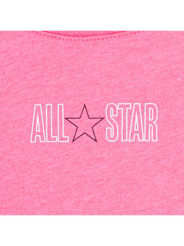 Converse 2-delige outfit roze/zwart