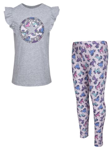 Converse 2-delige outfit grijs