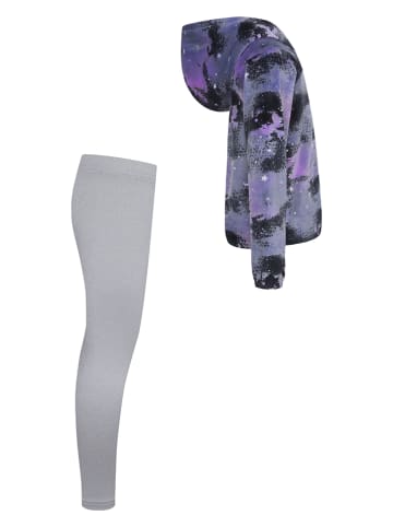 Converse 2-delige outfit paars/grijs