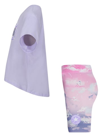 Converse 2-delige outfit paars