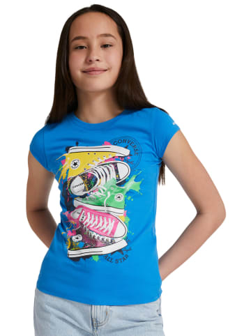 Converse Shirt in Blau