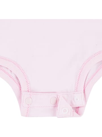 Converse 3-delige set: rompers lichtroze/roze/wit