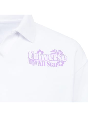 Converse Poloshirt in Weiß