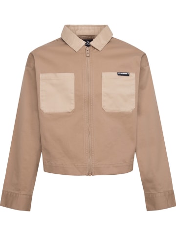 Converse Übergangsjacke in Hellbraun