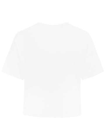 Converse Shirt in Weiß/ Braun