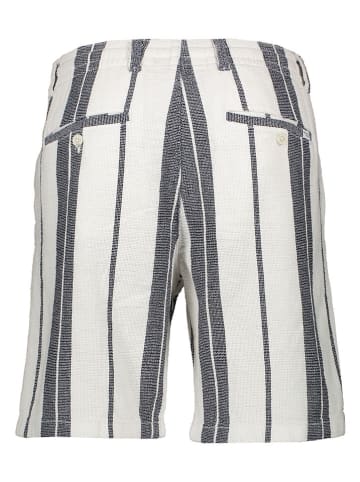 SELECTED HOMME Shorts in Weiß/ Dunkelblau